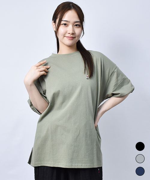 【Tシャツ】 ゆったり シンプル Tシャツ