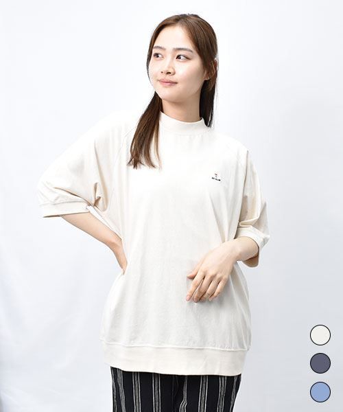 【Tシャツ】 ワンポイント ラグラン Tシャツ