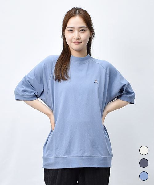 【Tシャツ】 ワンポイント ラグラン Tシャツ